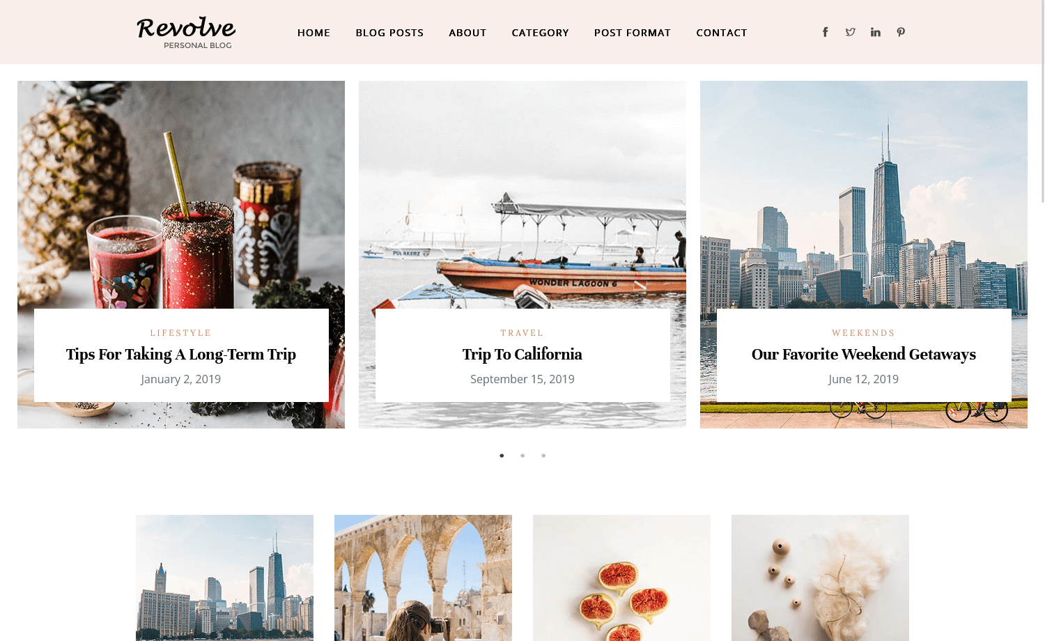travel agency site template