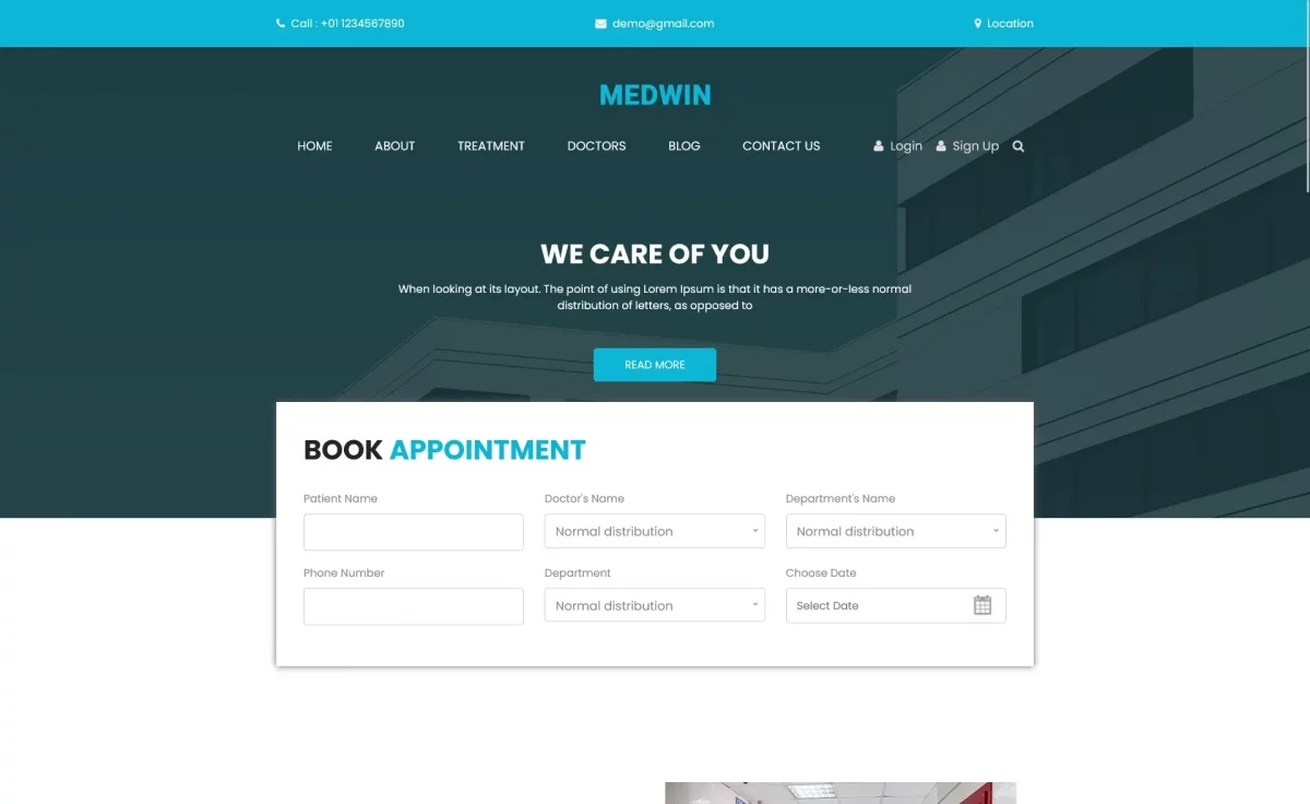 Free Multipage Responsive Bootstrap 4 Website Template