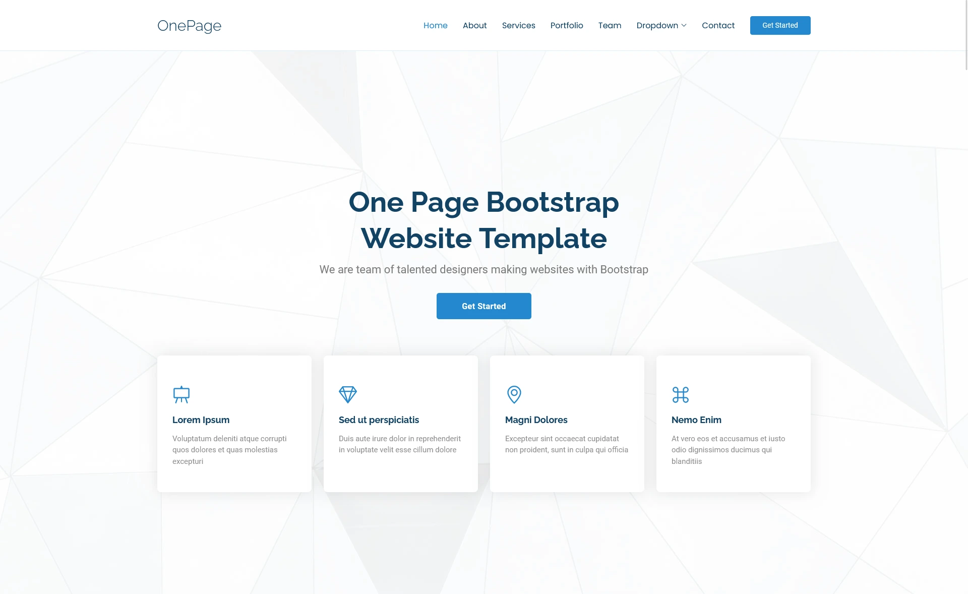 Responsive Bootstrap SASS templates | ThemeWagon