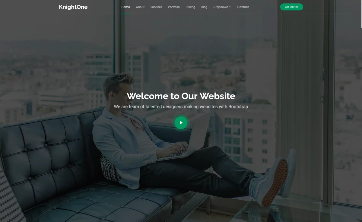 KnightOne - Free Multipurpose Bootstrap 5 Responsive Business Template