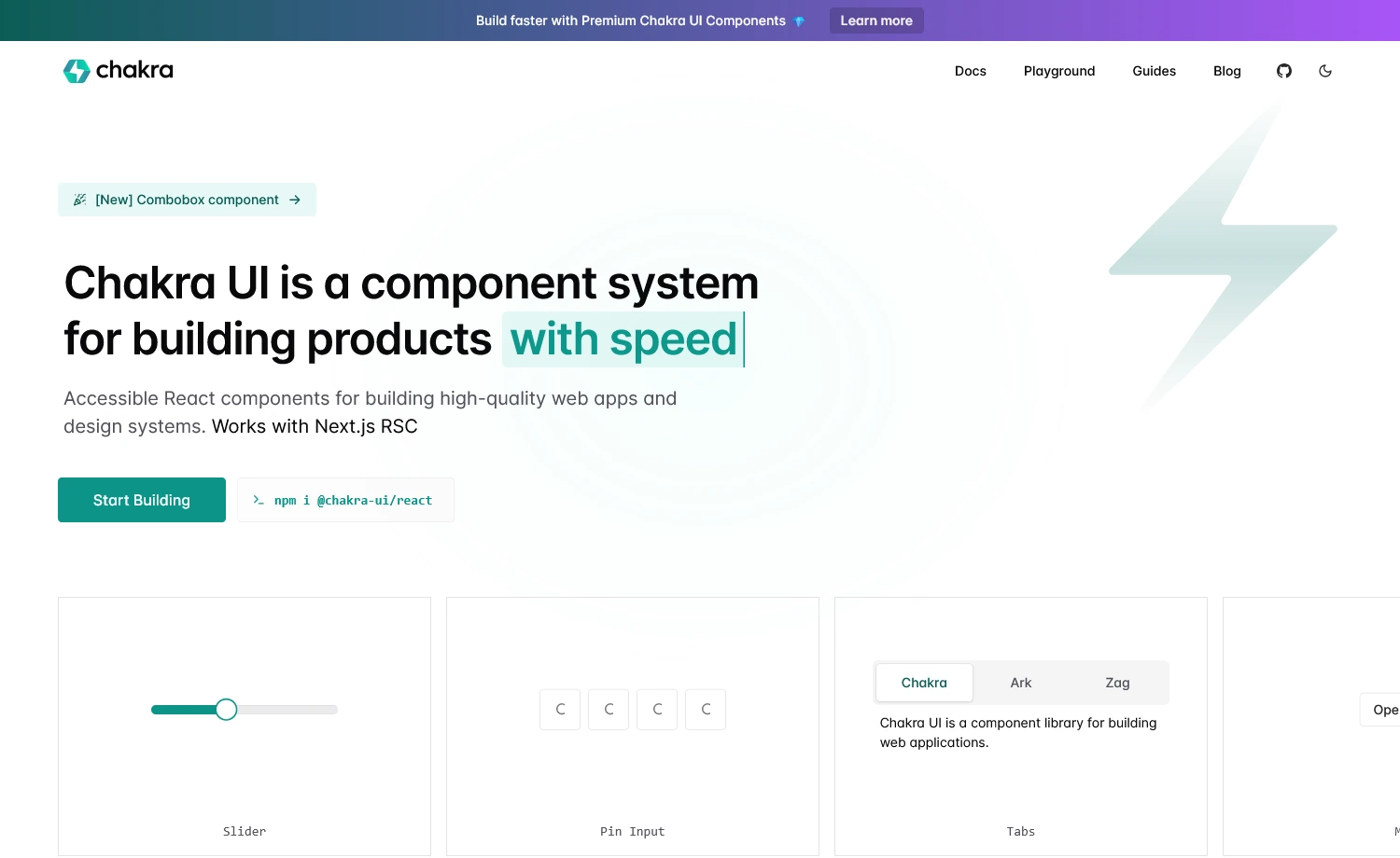 Chakra UI - a MUI component library 