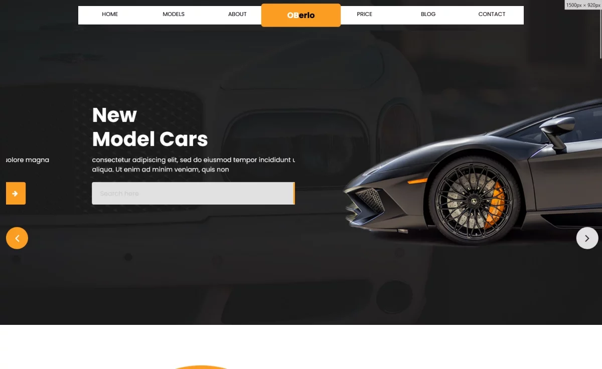 Oberlo - Free Responsive Bootstrap Business Template