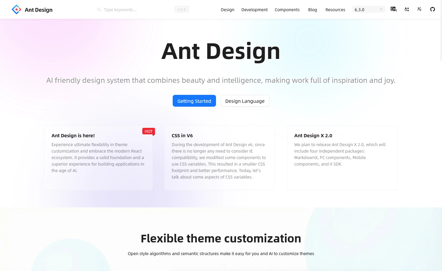 Ant Design - enterprise-grade open-source UI library