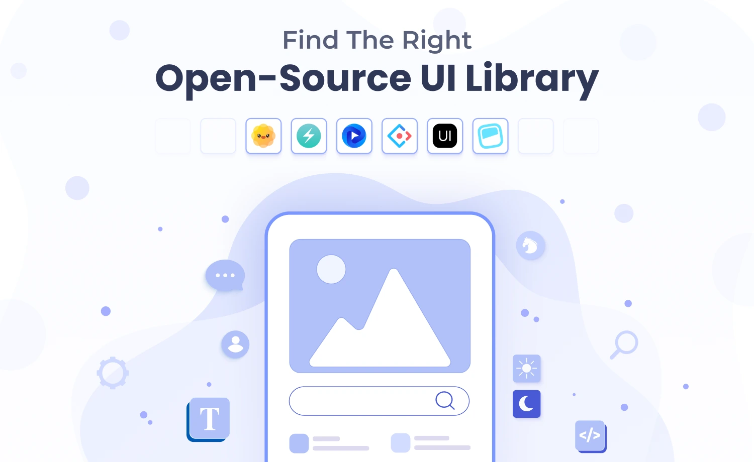 12 Open-Source UI Libraries Compared: A Guide to Find Your Best UI Match