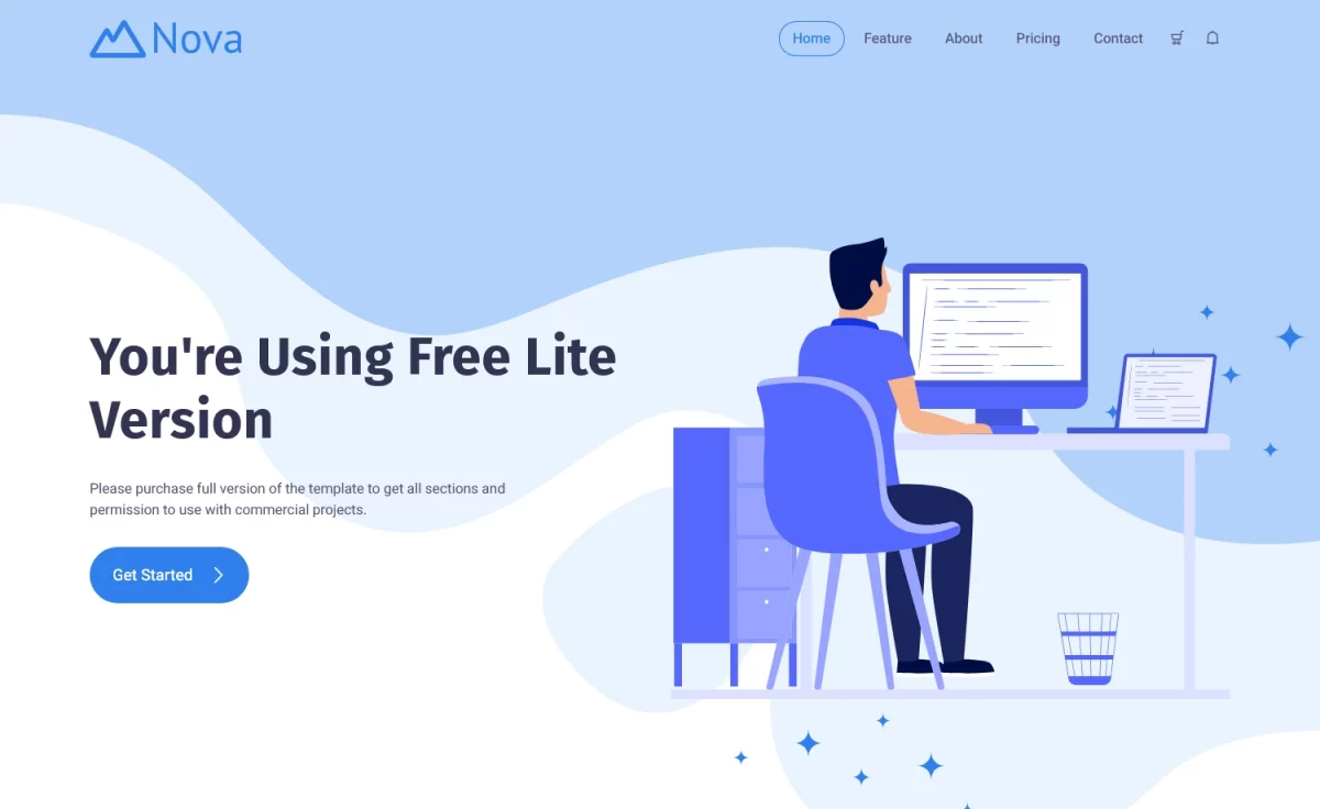 Nova - Free Bootstrap 5 Business Website Template