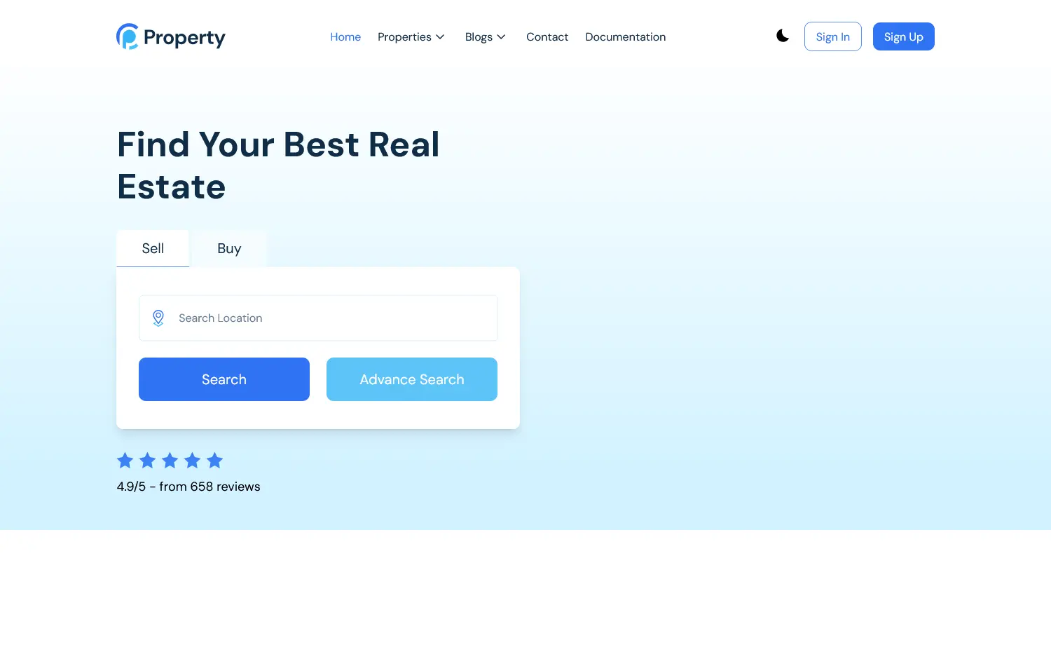 Property - Free Tailwind CSS Business Website Template