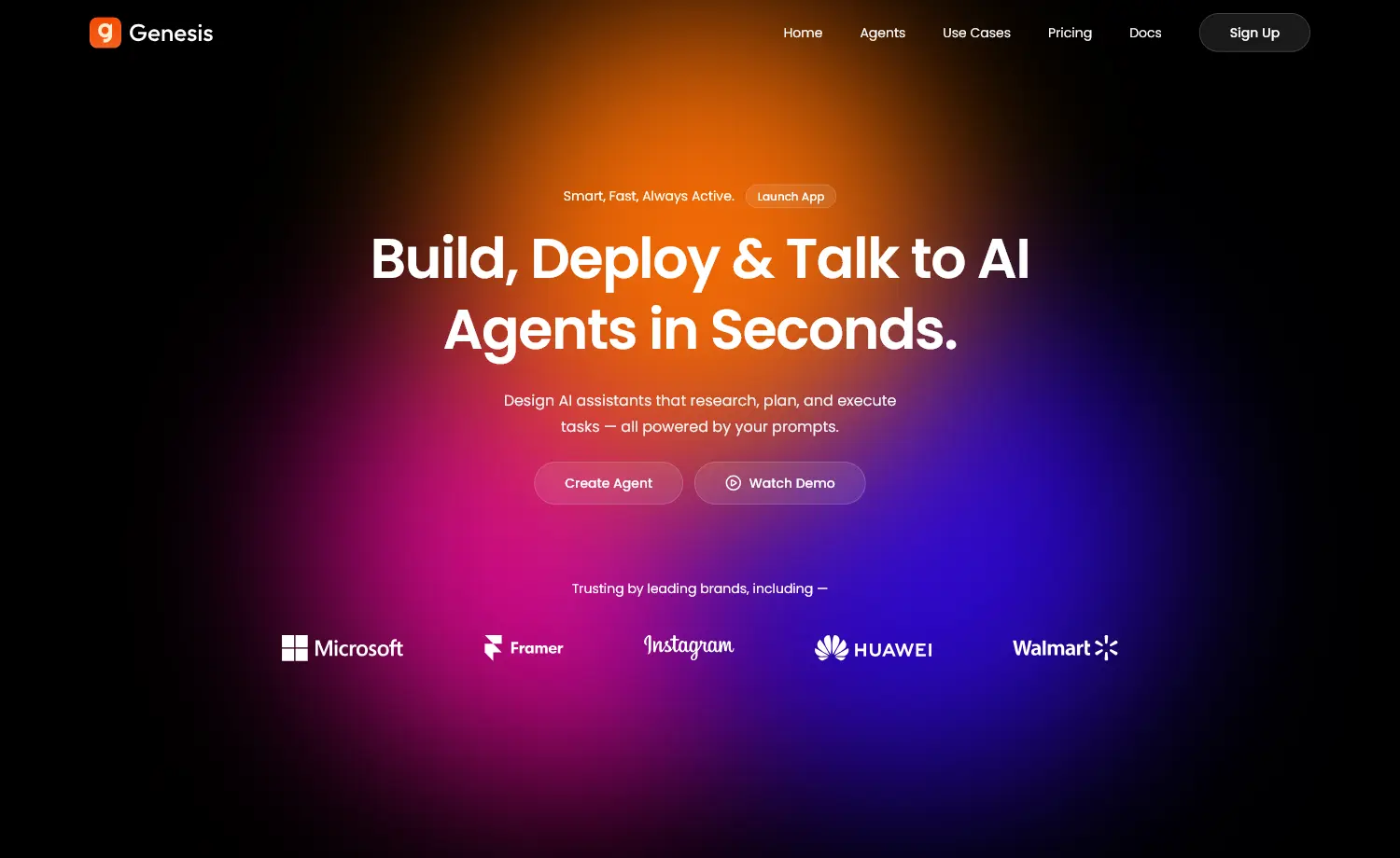 Genesis - Free Tailwind CSS Landing Page Website Template