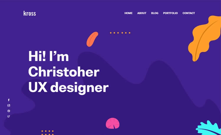 Free Bootstrap 4 HTML5 Personal Portfolio Website Template