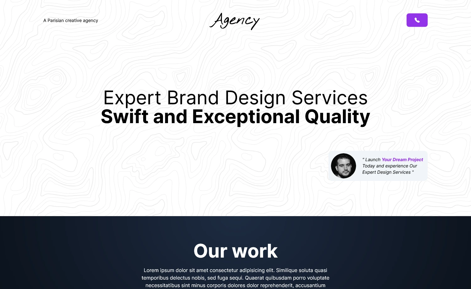 Agency - Free Tailwind CSS Landing Page Template