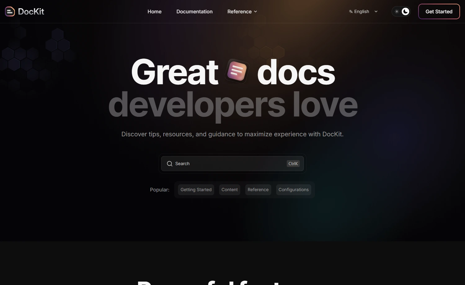 DocKit - Free Tailwind CSS Documentation Kit