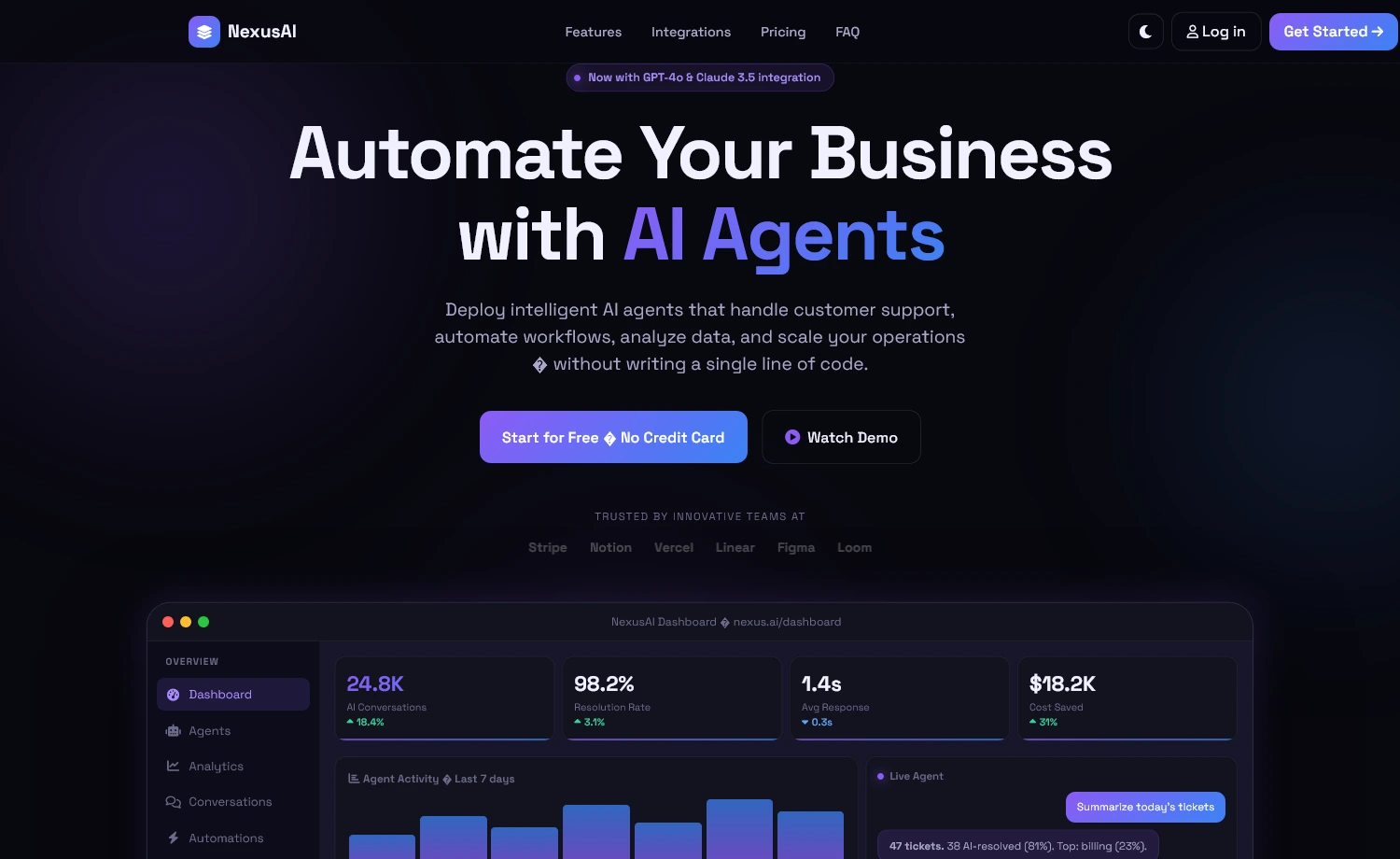 Free One-Page Bootstrap 5 Landing Page Template