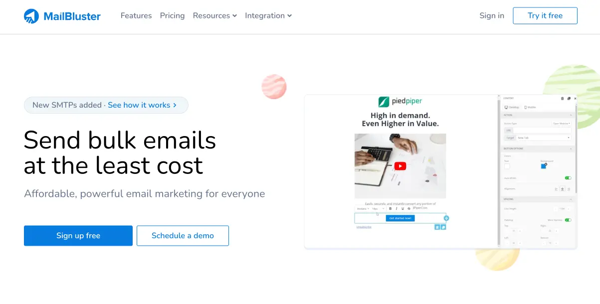 MailBluster SaaS Platform