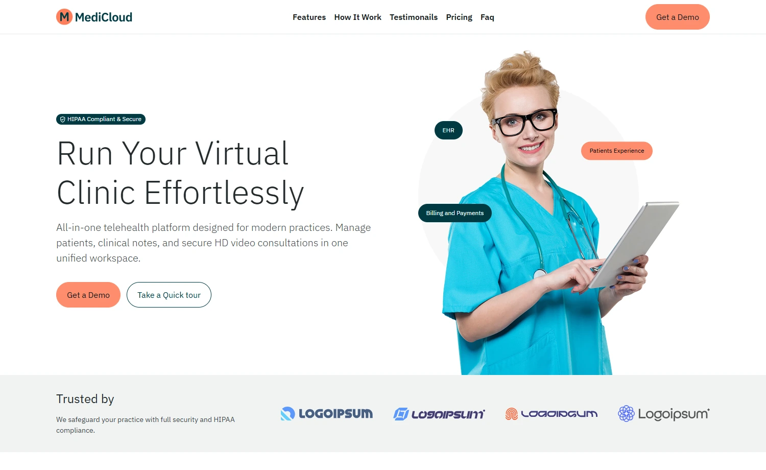 Free Bootstrap 5 Medical Website Template