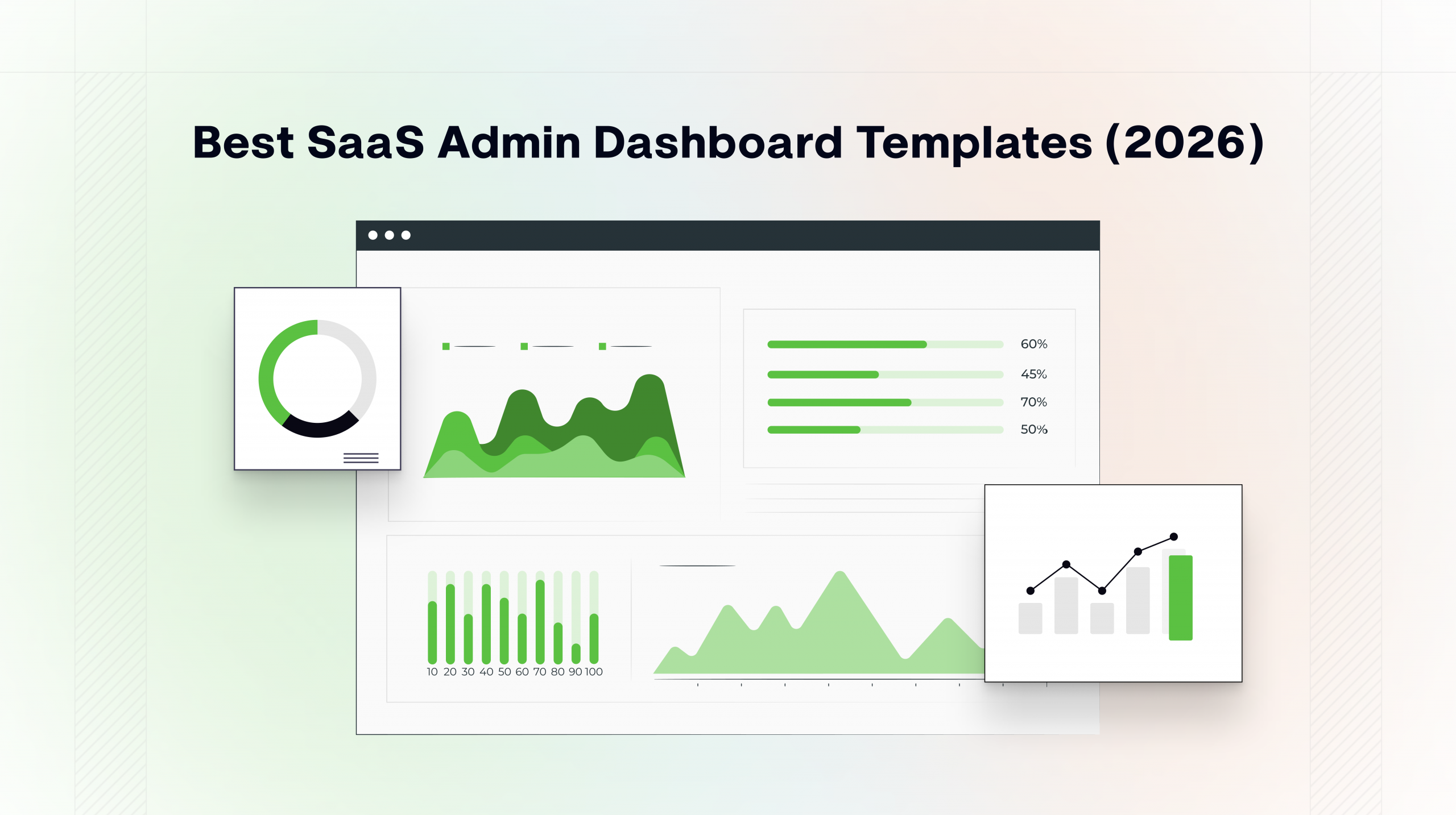 10+ Best SaaS Admin Dashboard Templates (2026)