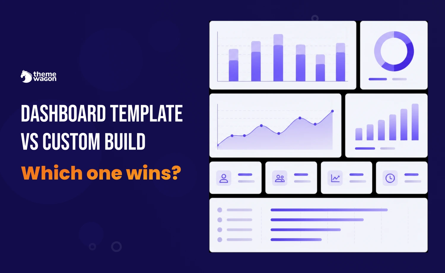 Admin Dashboard Template or Custom Build: Finding the Best Approach