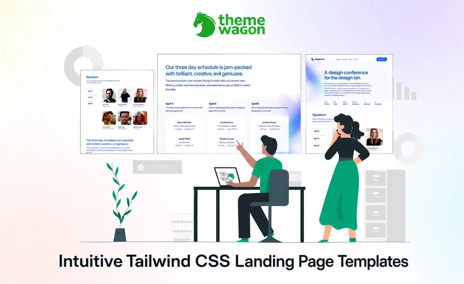 15 Best Tailwind Landing Page Templates for Modern Agencies & Portfolio Websites