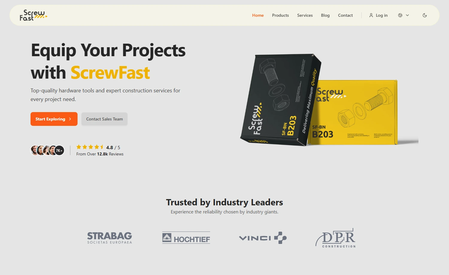 Free Responsive Tailwind CSS Business Website Template
