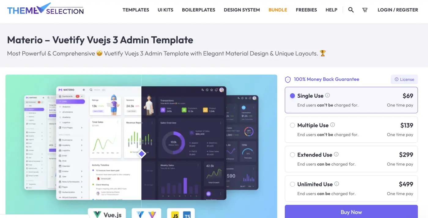 Materio Invoice Software Template