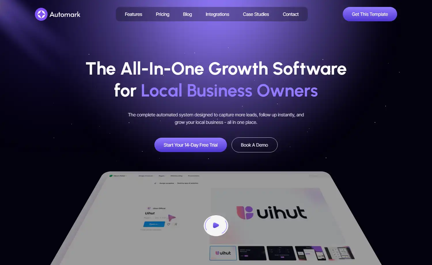 Free Multipage Tailwind CSS SaaS Starter Website Template
